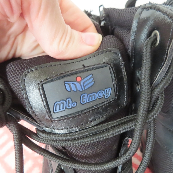 men's 9 4E  XW wide MT. EMEY 6506 Composite Toe Work UTILITY black 8" BOOTS - Picture 3 of 11